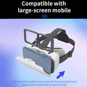 VR Shinecon Virtual Reality Glasses Compatible with 4.7-7 inch Phones