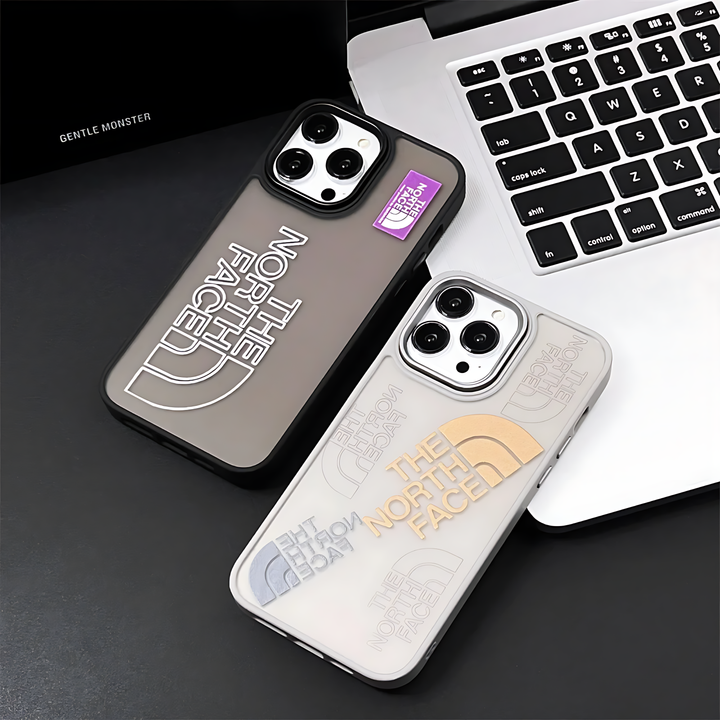 Fashion Tide Brand North Side Pattern Matte Phone Case - iCase Stores