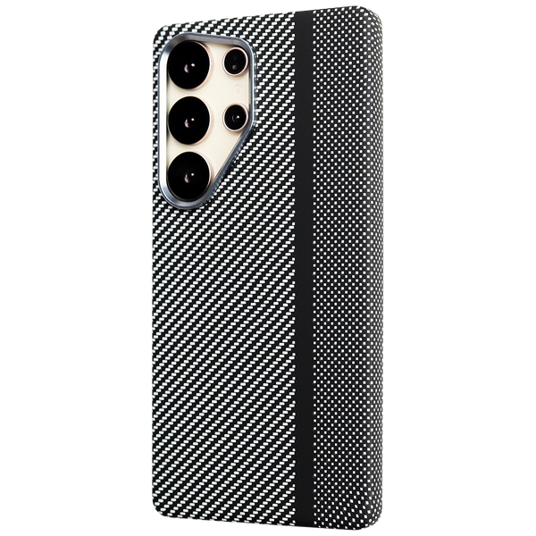 Carbon Pattern Grip MagSafe Case for Samsung