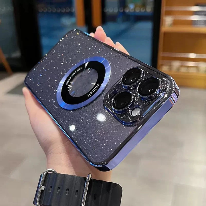 Luxury Glitter Transparent MagSafe Case - iCase Stores