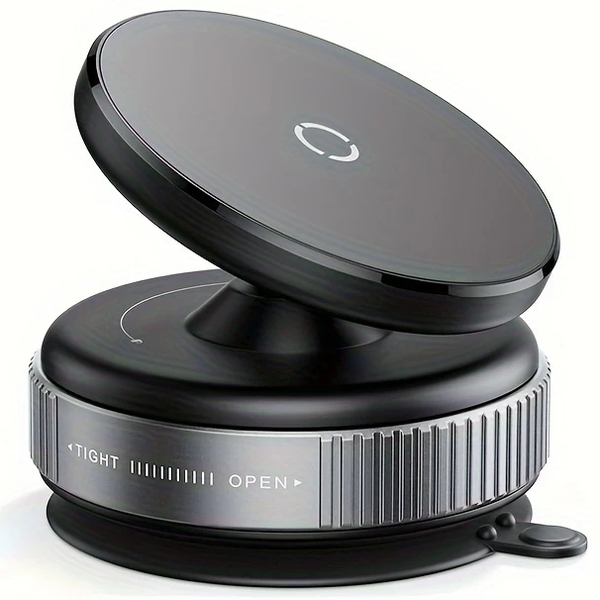 360° Magnetic Phone Holder with Vacuum Suction