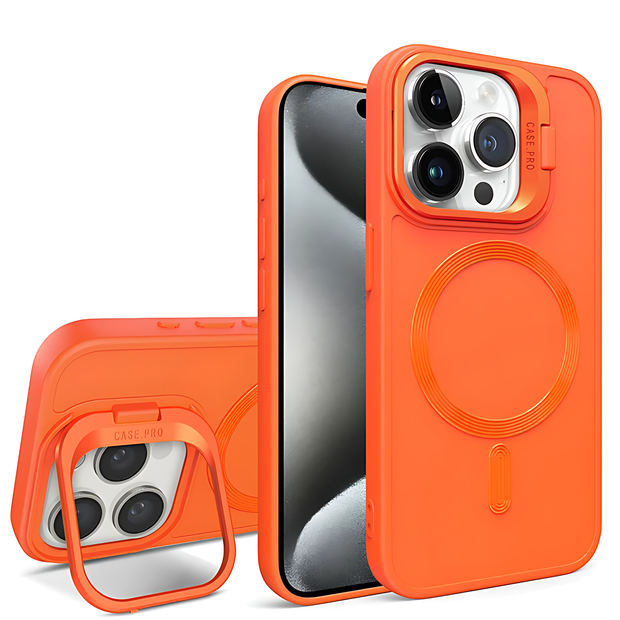 MagSafe Lens Protection Case with Foldable Bracket