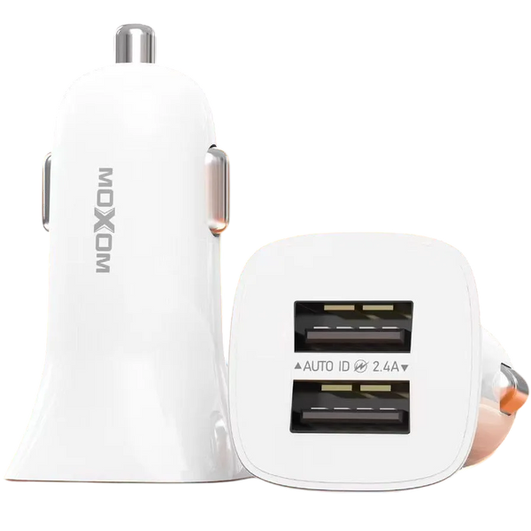 Moxom Dual USB Car Charger Fast Charge