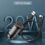 Awei Dual USB Port Car Charger 20W