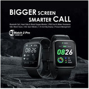 Oraimo Watch 2 Pro OSW-32 Fitness Watch, BT Call Quickly Reply Health Monitor Smart Watch - iCase Stores