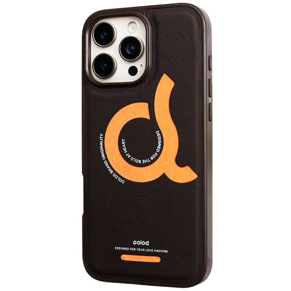 Aolod Moloch Design Magnetic Leather Case