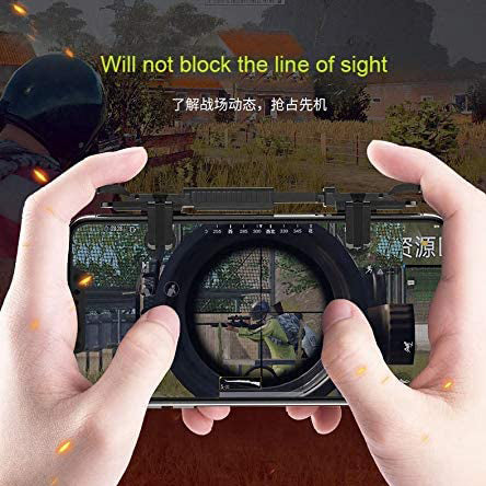 Rock Retractable Shooting Game Controller Gaming-Trigger For PUBG - iCase Stores