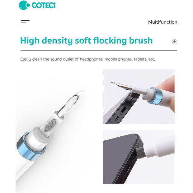 Coteetci Multipurpose Cleaning Pen Especially Suitable for Earphones