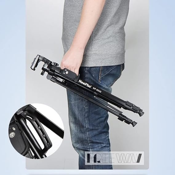NeePho Extendable Handheld Stabilize Stand Selfie Stick Wired Remote Shutter Multifunction Tripod - iCase Stores