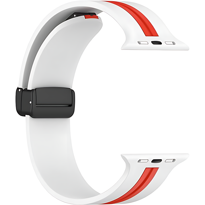 Soft Sport Silicone Magnetic Buckle Band For Apple Watch - iCase Stores