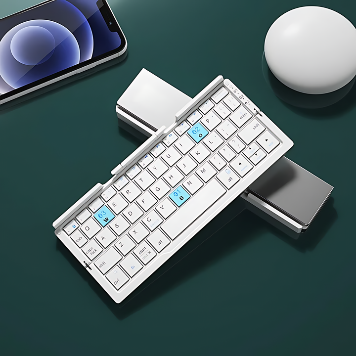 Mini Foldable Rechargeable Bluetooth Keyboard - iCase Stores