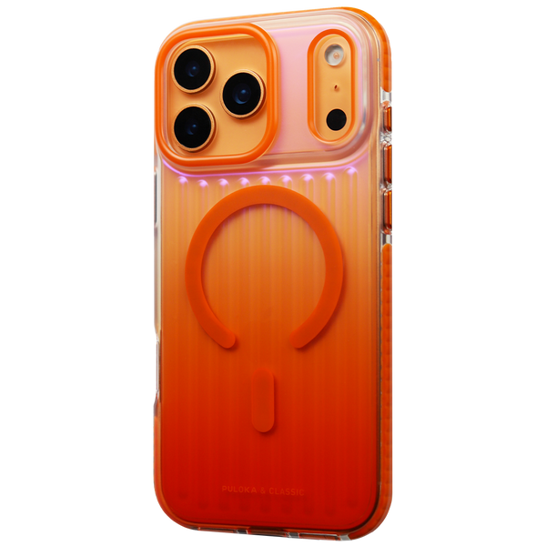 Puloka Transparent MagSafe Textured Anti-Slip Back Case for iPhone 17 Pro Max