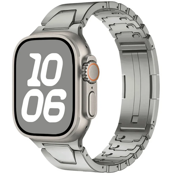 Recci Stainless Steel Link Bracelet Band for Apple Watch