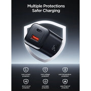 Joyroom Dual Port Mini Intelligent Fast Charger 30W