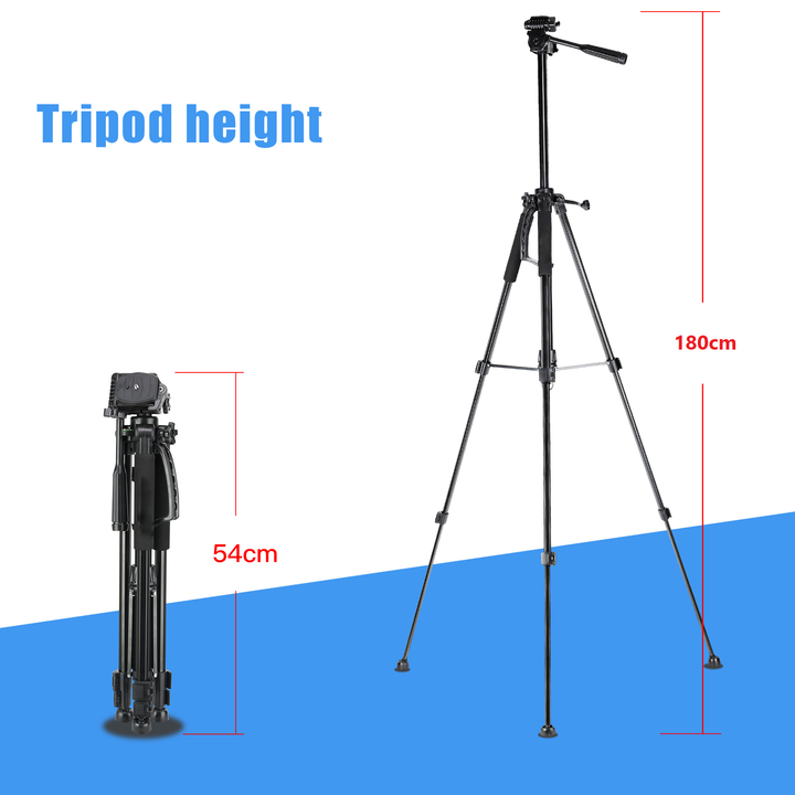 NeePho Tilt Handle Carbon Fiber Camera Tripod Phone - iCase Stores