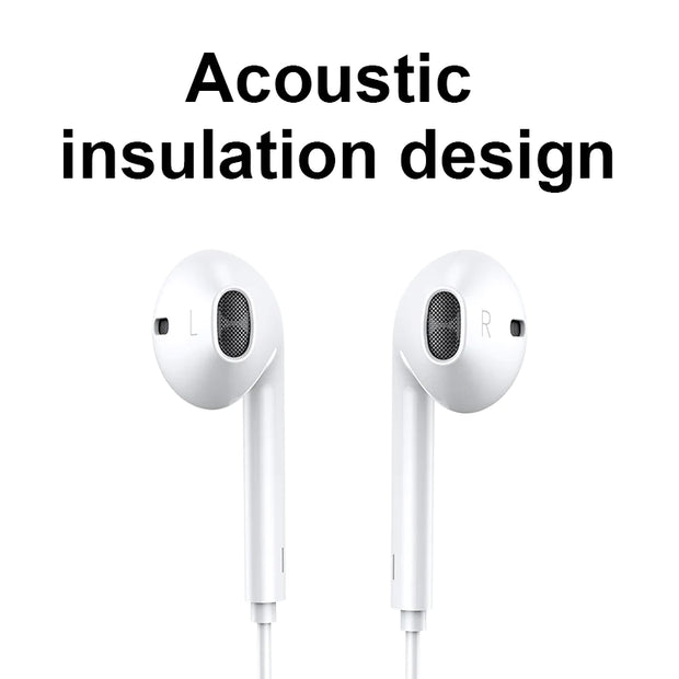 Joyroom Wired Lightning Earphone for iPhone