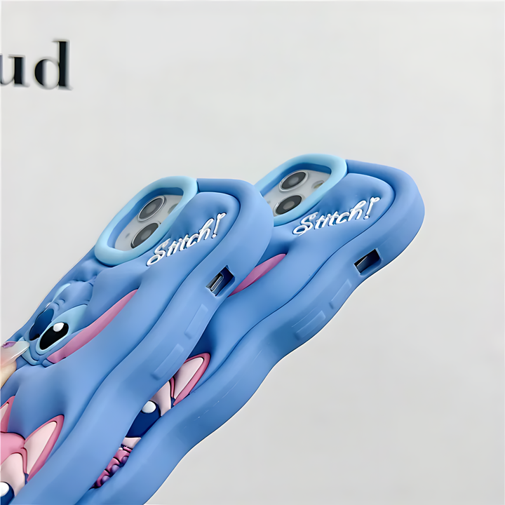 Cute Cartoon Stitch Soft Silicone Phone Case - iCase Stores
