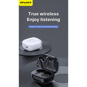 Awei TWS Wireless Earbuds With 5 Hours Playtime, Bluetooth V5.0, Zero Delay, Bass Sound