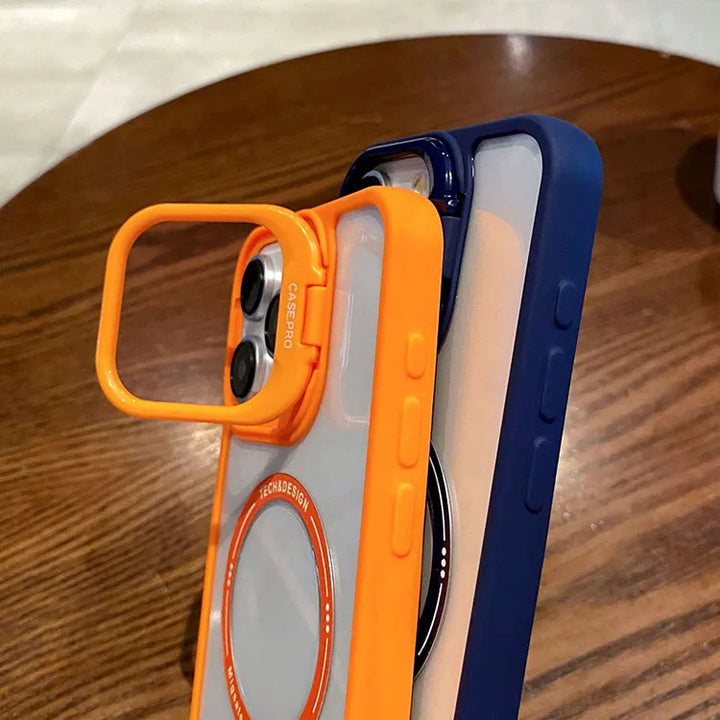 Clear Magnetic Case with Lens Holder - iCase Stores