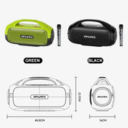 Awei Portable Bluetooth Speaker Home Outdoor TWS Super Subwoofer IPX5 Waterproof Heavy Bass Sound Box 12000mAh / 60W