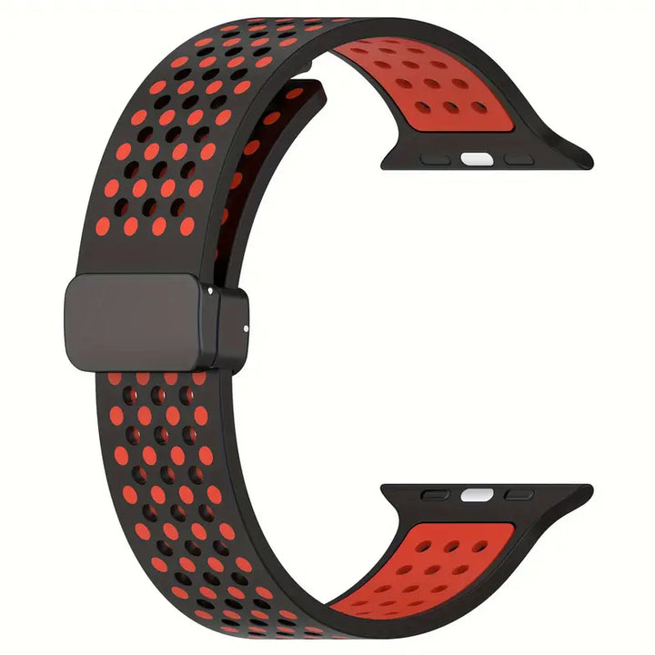 Magnetic Silicone Breathable Strap for Apple Watch - iCase Stores