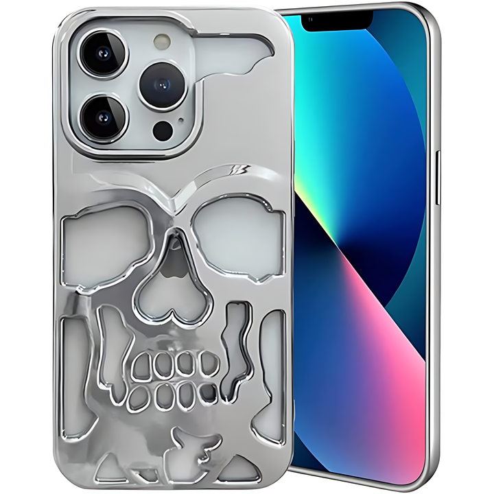 Luxury Plating Skull Phone Case - iCase Stores