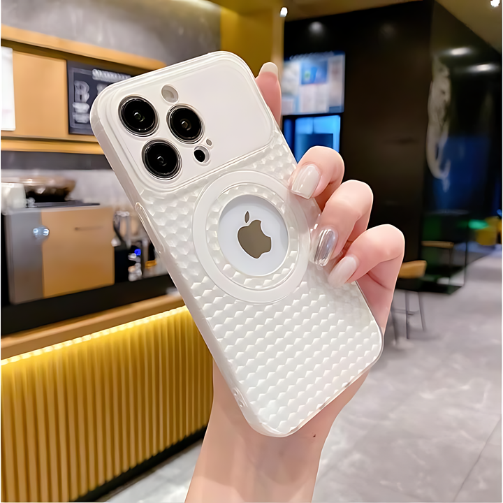 Iridescent Magnetic Hard Case With Lens Protection - iCase Stores
