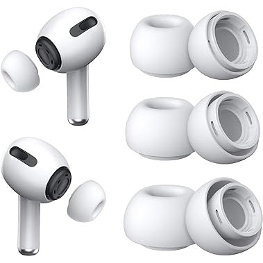 Replacement Ear Tips for Airpods Pro with Noise Reduction Hole [3 Pairs] - iCase Stores