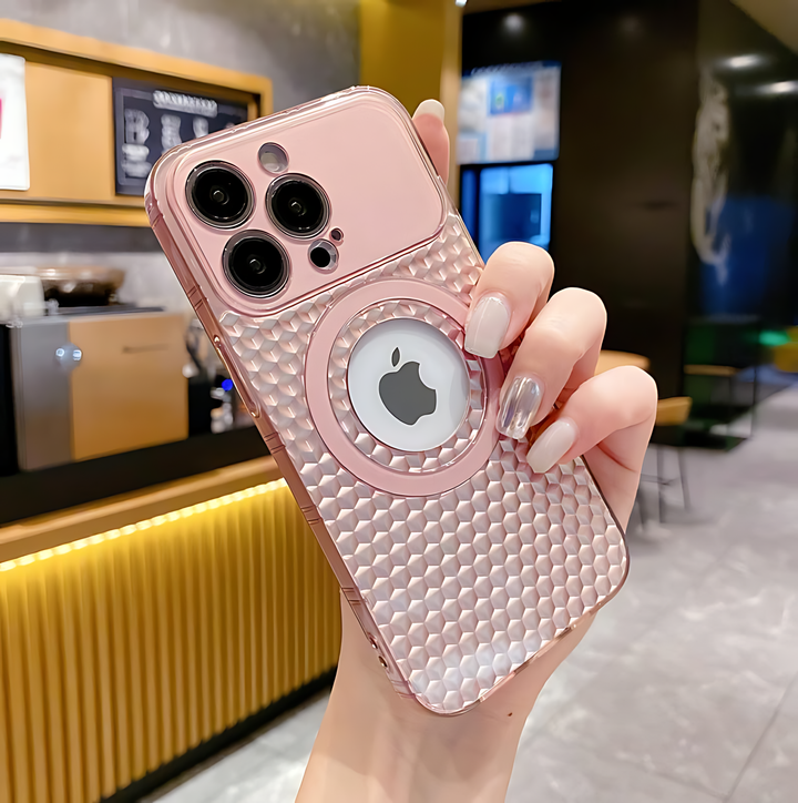 Iridescent Magnetic Hard Case With Lens Protection - iCase Stores