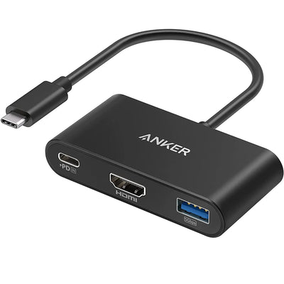 Anker 3-In-1 Multi Function Hub USB-C