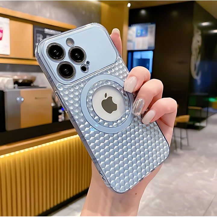 Iridescent Magnetic Hard Case With Lens Protection - iCase Stores