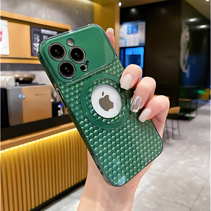 Iridescent Magnetic Hard Case With Lens Protection - iCase Stores