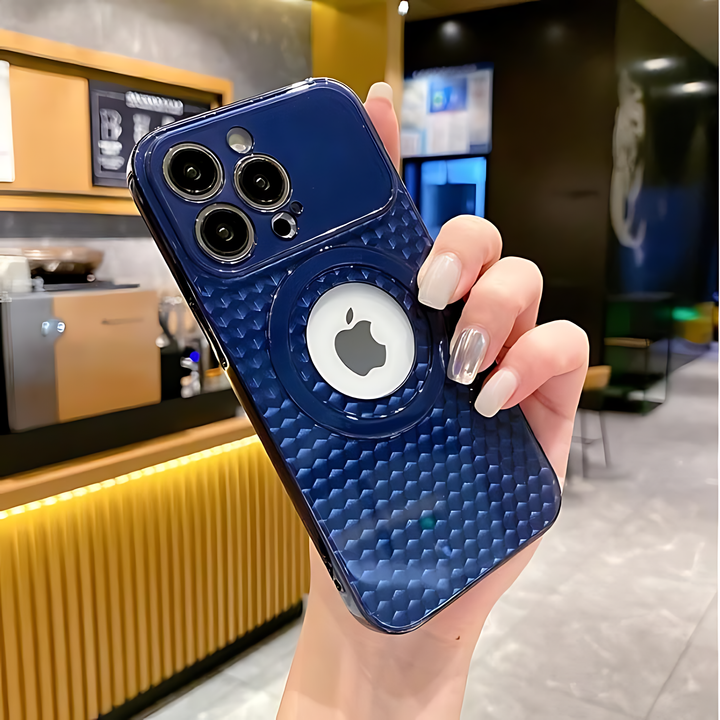 Iridescent Magnetic Hard Case With Lens Protection - iCase Stores
