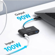 Anker 3-In-1 Multi Function Hub USB-C