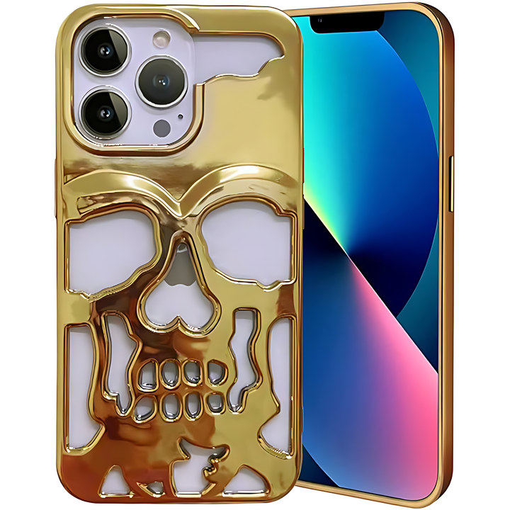 Luxury Plating Skull Phone Case - iCase Stores