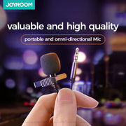 Joyroom Lavalier Microphone Cable-2M - iCase Stores