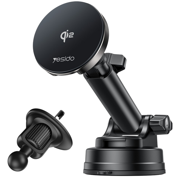 Yesido 15W Magnetic Wireless Car & Desktop Charger