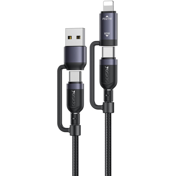 Yesido CA200 4-in-1 Fast Charging Data Cable