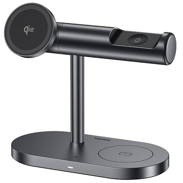 MAXCO 4-in-1 Magnetic Wireless Charging Station