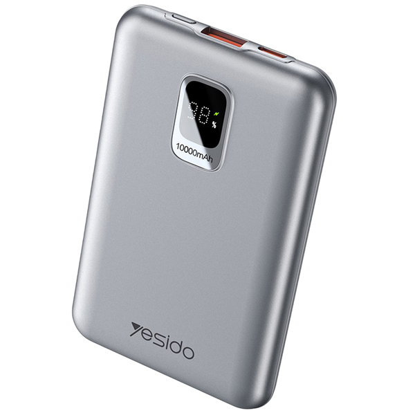 Yesido 10000mAh \ 20W Power Bank with Fast Charging & LED Display