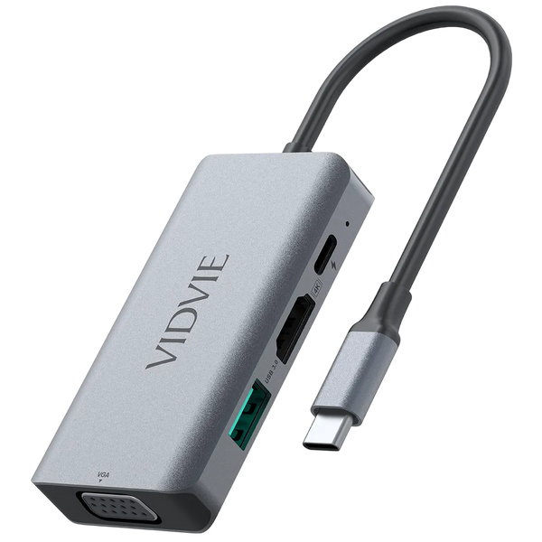 VIDVIE 4-in-1 Type-C Docking Station