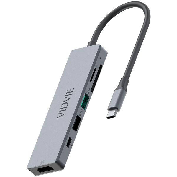 VIDVIE 6-in-1 Type-C Docking Station