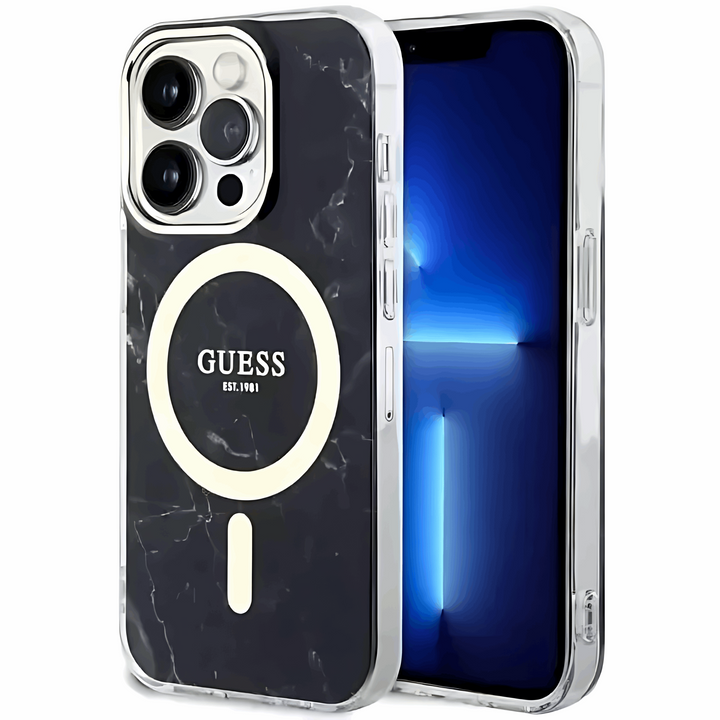 Guess MagSafe Marble Hard Case - iCase Stores