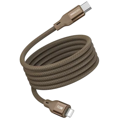 Recci Fast Charging Magnetic Cable Type-C to Lightning 27W