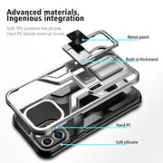 Armor Magnetic Shockproof Case with Foldable Holder