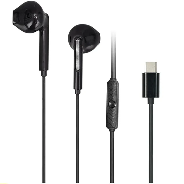 Awei Type-C In-Ear Wired Earphones with Mic – HiFi Sound & Noise Isolation
