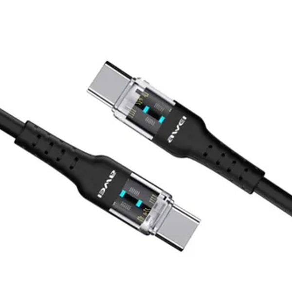 Awei CL-138T 60W Type-C to Type-C Fast Charging Cable
