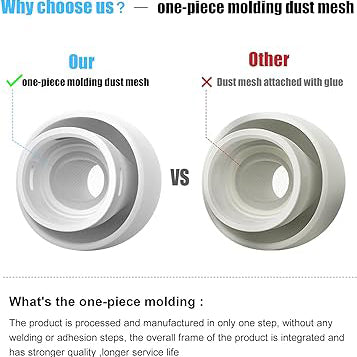 Replacement Ear Tips for Airpods Pro with Noise Reduction Hole [3 Pairs] - iCase Stores