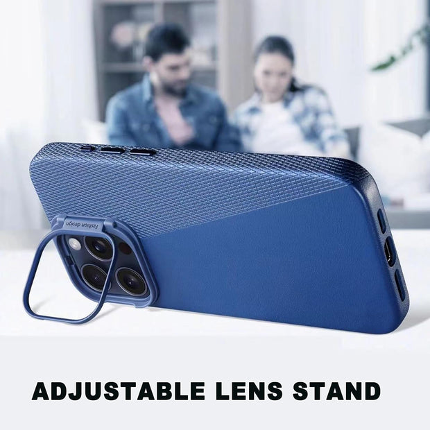 Anti-Fall Case with Wireless Charging & Foldable Stand