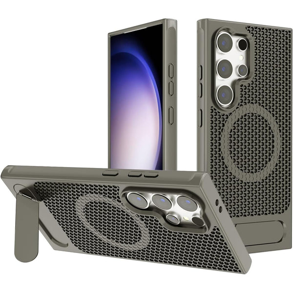 Grid Bracket Magnetic Case for Samsung